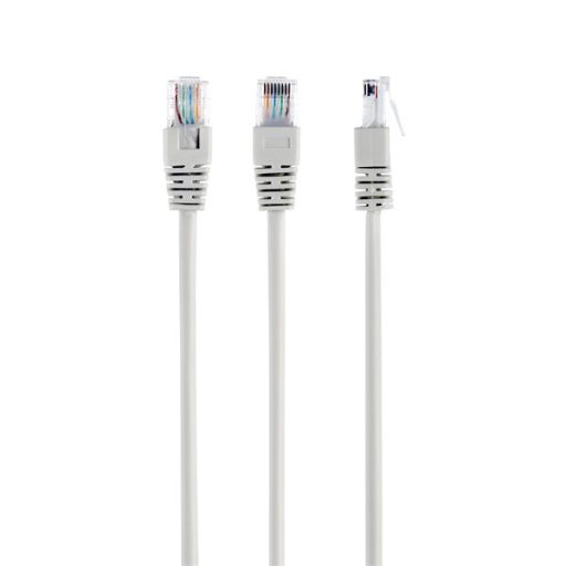 Gembird PP12-0.25M 0,25m RJ45 CAT5e UTP -> RJ45 CAT5e UTP M/M szürke patch kábel