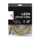 Gembird PP6A-LSZHCU-10M 10m RJ45 CAT6A S/FTP - RJ45 CAT6A S/FTP M/M szürke patch kábel