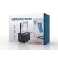 Gembird HD32-U2S-5 HD32-U2S-5 2.5/3.5" SATA3 USB2.0 fekete dokkoló