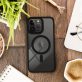   Haffner PT-6835 Apple iPhone 15 Plus Edge Mag Cover fekete/átlátszó szilikon hátlap