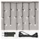   Emos D1CC03 CNT 2,5m 100LED IP44 12W időzítős hideg fehér jégcsapok kezdő készlet