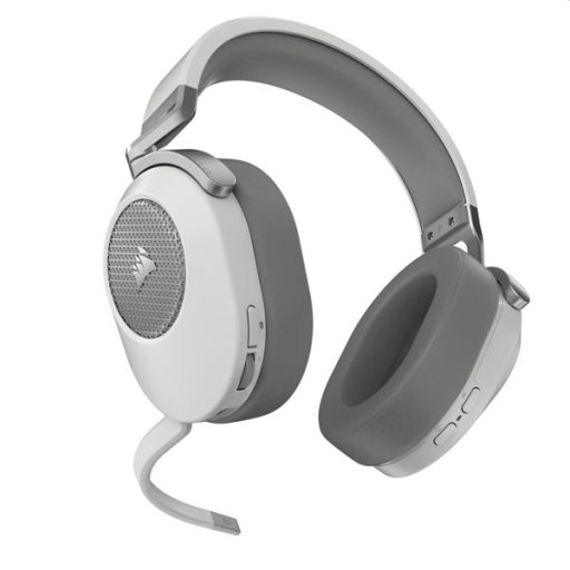Corsair HS65 Dolby 7.1 fehér vezeték nélküli gamer headset