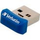   Verbatim 98710 Store 'n' Stay 32GB USB 3.0 nano kék Flash Drive