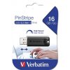 Verbatim 49316 Store'n'Go PINSTRIPE 16GB USB 3.0 fekete Flash Drive