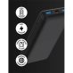   Juice JUI-PBANK-5-ECO-BLK ECO 5 15000mAh 15W fekete power bank