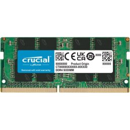 CRUCIAL DDR4 16GB 3200MHz CL22 SODIMM notebook memória