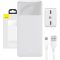 Baseus Bipow 30000mAh fehér powerbank