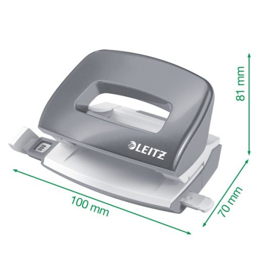 Leitz WOW NeXXt 10 lap piros mini lyukasztó