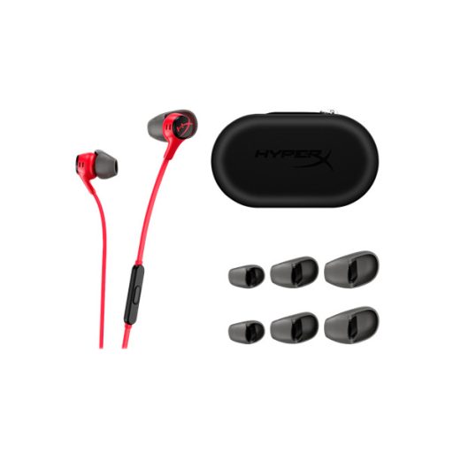 HyperX Cloud Earbuds II piros vezetékes mikrofonos fülhallgató