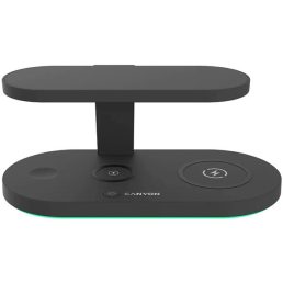   Canyon 5-in-1 UV Sterilizáló lámpával fekete vezeték nélküli töltőállomás