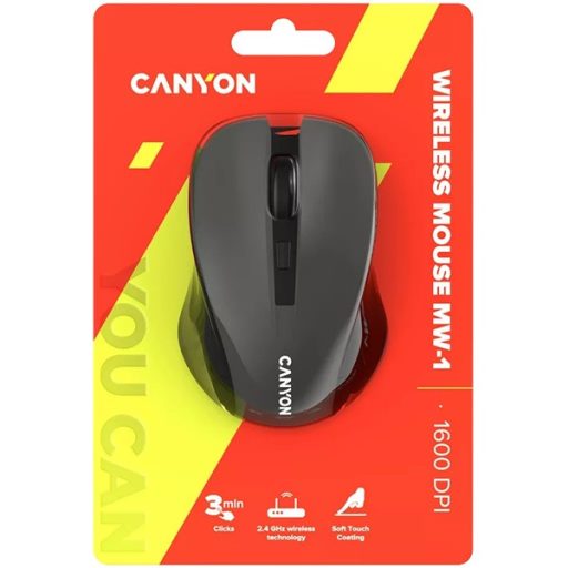 Canyon MW-1 vezeték nélküli szürke egér