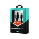   Canyon Charge & Sync MFI Lightning -> USB 2.0 A M/M adatkábel 1m fekete