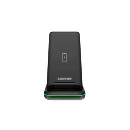   Canyon WS-304 3-in-1 15W univerzális vezeték nélküli töltő adapter fekete (Qi)