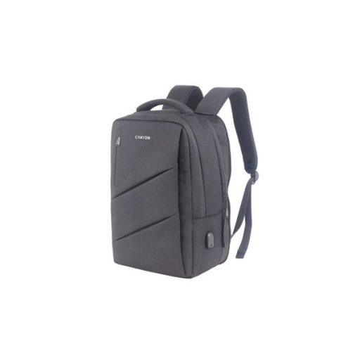 Canyon BPE-5 15,6" notebook poliészter hátizsák szürke