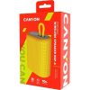 Canyon BSP-4 1200mAh hordozható Bluetooth sárga hangszóró