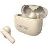 Canyon TWS-10 True Wireless Bluetooth barna fülhallgató