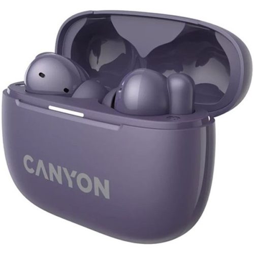 Canyon TWS-10 True Wireless Bluetooth lila fülhallgató