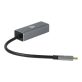   AVAX AD604 CONNECT+ Type C 3.0-Gigabit Ethernet alumínium adapter