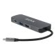   AVAX HB612 CONNECT+ 8in1 Multi 2xUSB 3.0, TypeC, HDMI(4K/60Hz), RJ45, TF/SD, PD 100W HUB