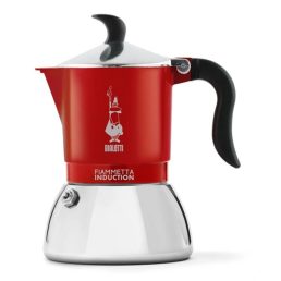   Bialetti Fiammetta piros 4 személyes indukciós kotyogós kávéfőző