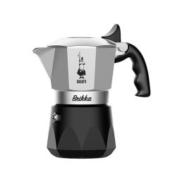   Bialetti Brikka ezüst-fekete 4 személyes kotyogós kávéfőző