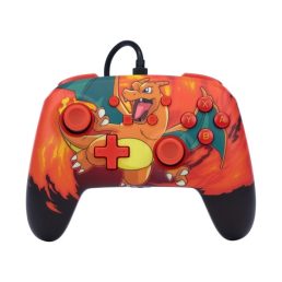   PowerA NSGP0040-02 Enhanced Nintendo Switch vezetékes Pokémon: Charizard Vortex kontroller