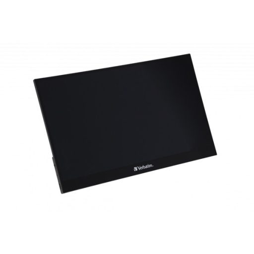 Verbatim 17,3" 49593 PMT-17 FHD IPS HDMI/USB-C fekete fém borítású érintőképernyős monitor