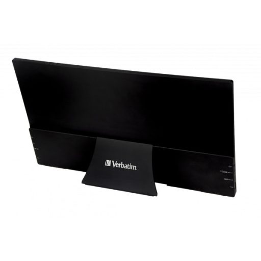 Verbatim 17,3" 49593 PMT-17 FHD IPS HDMI/USB-C fekete fém borítású érintőképernyős monitor