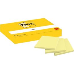   Post-it 653 38x51mm 3 tömb/csomag kanárisárga öntapadós jegyzettömb