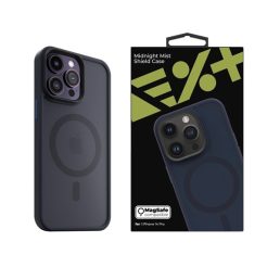   NextOne IPH-14PRO-MAGSF-MISTCASE-MN iPhone 14 Pro éjfekete szilikon MagSafe hátlap