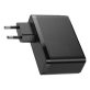   Baseus CCGAN2P-L01 GaN2 Pro 100W 2xUSB/2xUSB C fekete töltő