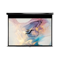   EliteScreens M99UWS1 99" (1:1) 178x178cm manuális fali vetítővászon