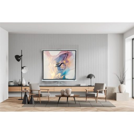 EliteScreens T113NWS1 113" (1:1) 203x203cm mobil háromlábú vetítővászon