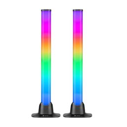  Tracer TRAOSW47008 Ambience Smart Desk 5 W/10 világítási mód/USB/Bluetooth 5.0/RGB világítás/fekete/gamer/asztali lámpa