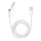 Kikkerland US237-SI fonott USB-C Lightning ezüst kábel