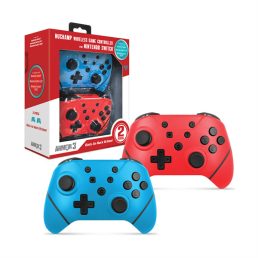   Armor3 M07467-BBRD NuChamp Nintendo Switch vezeték nélküli kontroller csomag (2db) (Kék, Piros)