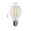 Emos ZF5254D  E27/7,5W (75W)/1 055 lm/természetes fehér/dimmelhető Filament A60 LED izzó