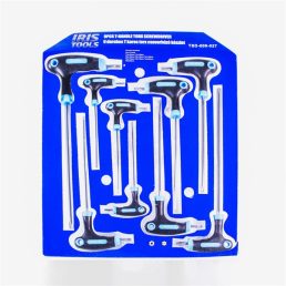   IRIS TOOLS TSD-009-027 9 darabos T karos torx csavarhúzó készlet