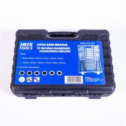   IRIS TOOLS GW-012-031 12 darabos csuklós kombinált csavarkulcs készlet