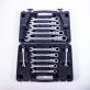   IRIS TOOLS GW-012-032 12 darabos csuklós racsnis kombinált csavarkulcs készlet