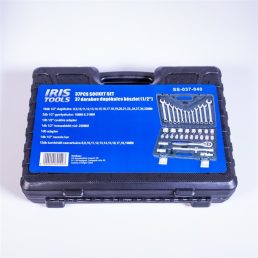   IRIS TOOLS SS-037-040 37 darabos dugókulcs készlet (1/2")