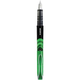 Zebra Fuente 0,6mm zöld eldobható töltőtoll