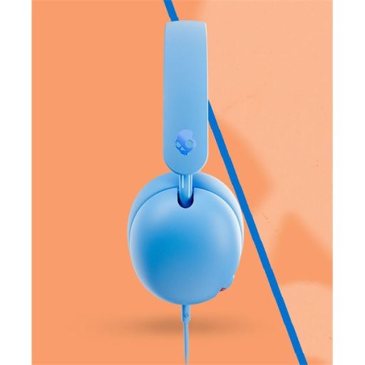 Skullcandy Grom kék vezetékes mikrofonos gyerek fejhallgató