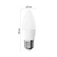  Emos ZQ4D13 E27 / 2,6 W (25 W) / 350 lm / természetes fehér classic gyertya LED izzó