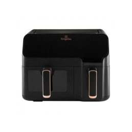   Berlinger Haus BH/9467 5,5L+3,5L fekete- rose gold dupla forrólevegős sütő