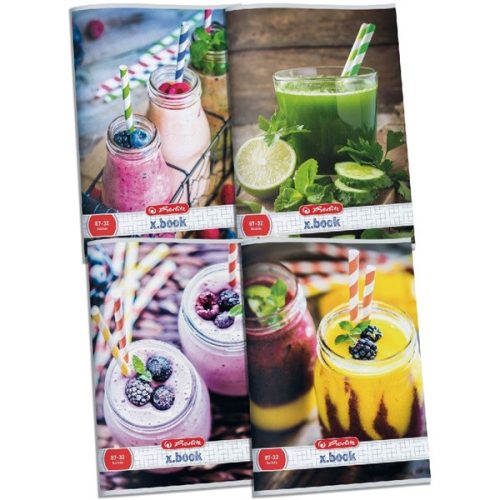 Herlitz Smoothie A4 87-32 kockás füzet