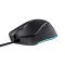 Trust GXT924 Ybar+ vezetékes fekete gamer egér