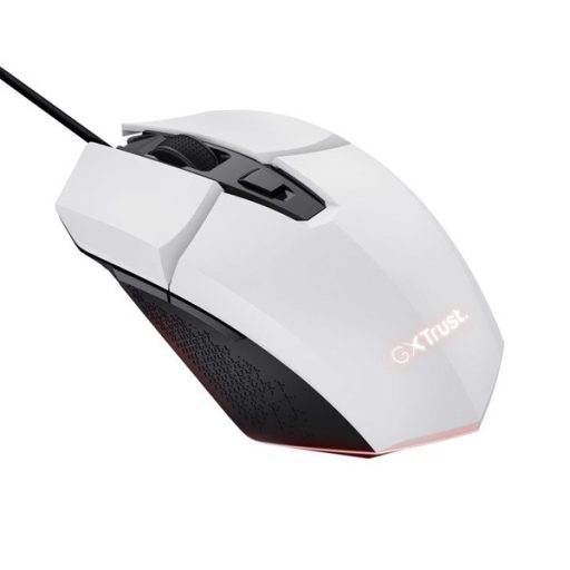 Trust GXT109W Felox vezetékes fehér gamer egér