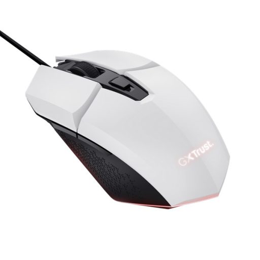 Trust GXT109W Felox vezetékes fehér gamer egér