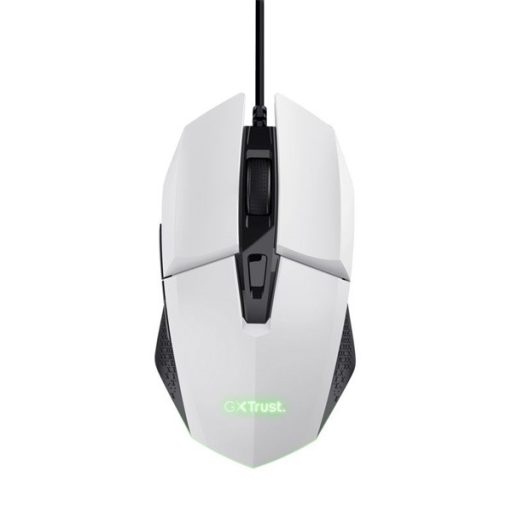 Trust GXT109W Felox vezetékes fehér gamer egér
